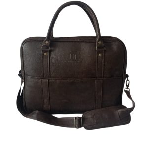 Black Leather Laptop Bag – Classic Business Style (Copy)