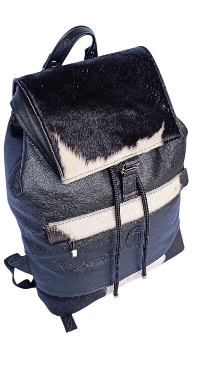 Plain/Nguni Backpack – African-Inspired Laptop Bag - Image 3