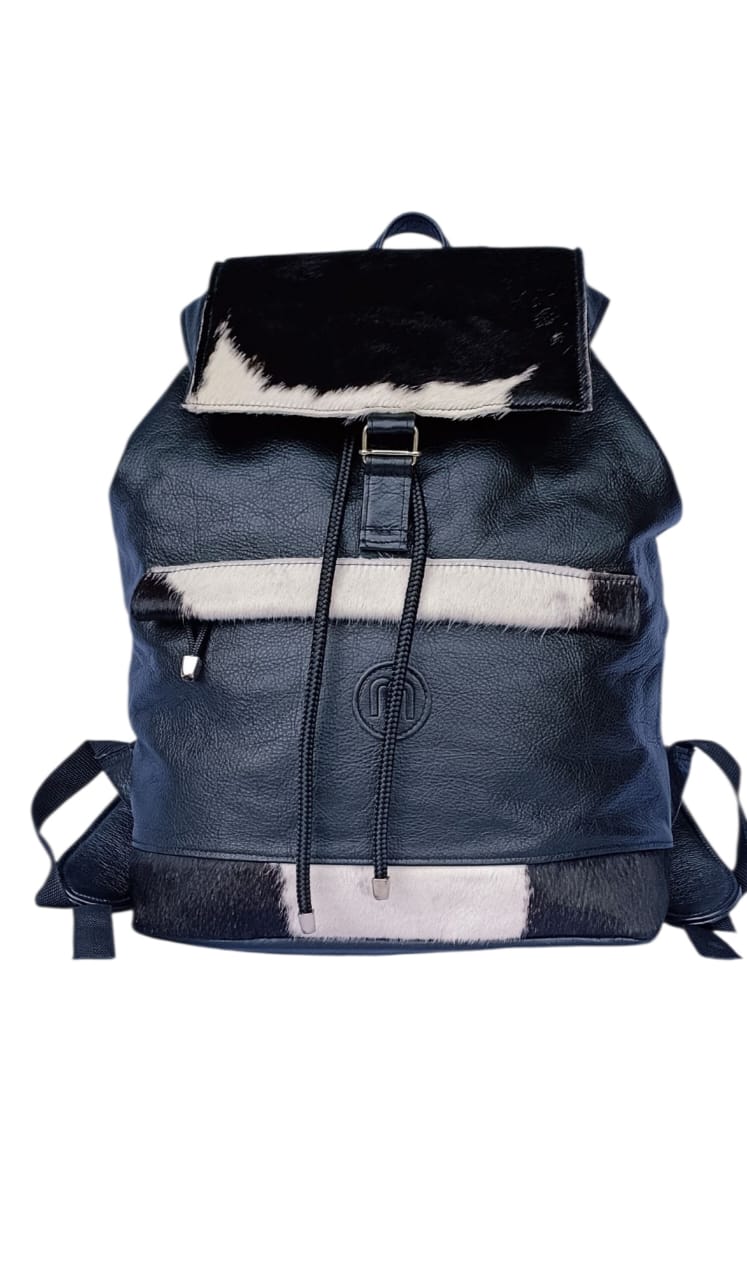 Plain/Nguni Backpack – African-Inspired Laptop Bag