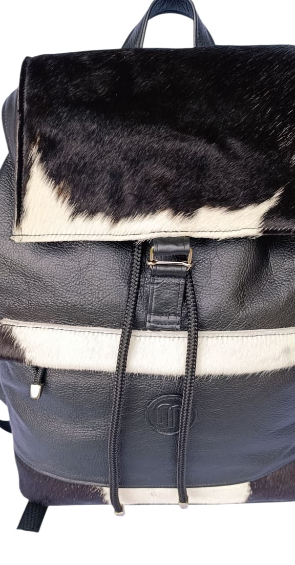 Plain/Nguni Backpack – African-Inspired Laptop Bag - Image 4