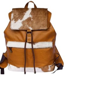 Plain/Nguni Backpack – African-Inspired Laptop Bag
